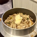 炭火焼き 牛タン酒場 いけたん 池袋店 - 「いけたんキノコ釜めし」