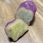 花餅sung - ほぼ芋の断面