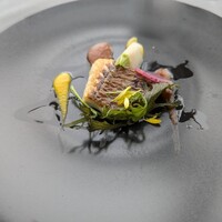 鉄板焼き 銀座 ポルトファーロ 本店 - 真鯛のソテー