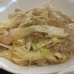 東亜食堂 - 春雨野菜炒め