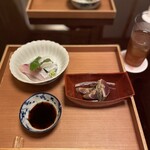 御料理 一燈 - ひらまさ、アオリイカ、戻り鰹♥