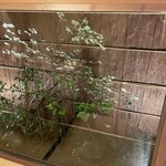 御料理 一燈 - お席から見える中庭♥