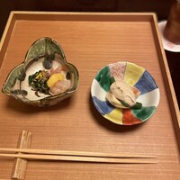 御料理 一燈 - 甘エビ♥無花果くるみ♥
