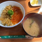 漁師の店 - 美味しい味噌汁付き