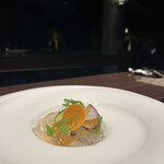 マ・シェール・メール 番所 - ジュレは橙と三杯酢こちらも絶品で海鮮を