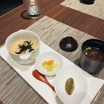 マ・シェール・メール 番所 - サザエとひじきごはん