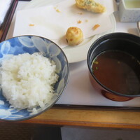 天婦羅ほり川 ホテルニューオータニ店 - 御飯セット