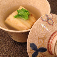 日本料理 晴山 - じゃがいも饅頭と穴子