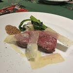 トラットリア ポルコロッソ - 生ラムのロースト