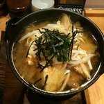Sumibikushi Yaki Tori Dou - こちらは味噌鍋★　ピリ辛で、濃い味がお好きな方に。。。