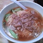 Gyuunikuramensemmonten - 牛肉ラーメン