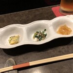 おん - 本日のお通し