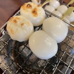 炭焼き団子 志津かわ珈琲庵 - 火力に偏りありｗ