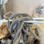 一〇そば - 太蕎麦のリフトアップ