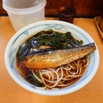 加賀 - にしんそば 温、740円。