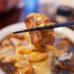 手打ち 陰日向 - チャーシューリフトアップ