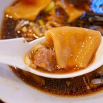 手打ち 陰日向 - 麺＆チャーシューリフトアップ