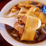 手打ち 陰日向 - 麺＆チャーシューリフトアップ