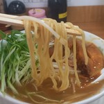面館 - カレッピらーめん 甘　リフティング