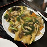 ごはん処 鶴の恩返し - 具沢山のカタヤキソバ