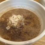 麺屋 琥珀 - ■味玉濃厚ニボつけ麺¥1,130