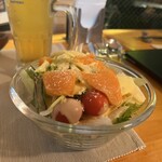 ニコット - サーモンオニオン　ミニサラダ　☆3.0