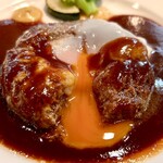 くいしんぼー山中 - ハンバーグステーキ（¥2,420）