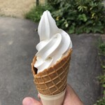 Okusha no Chaya - Soba Soft Serve Ice Cream (JPY 400)
