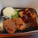 ビッグボーイ - 料理写真:ハンバーグ400g マッシュに変更しました。