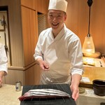 すし 良月 - 素敵な笑顔の前岩大将