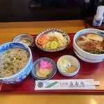 長寿庵 - しらす丼セット蕎麦をきしめんに変更+50円？