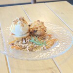 ル トレッフル - 料理写真:マフィンアイス