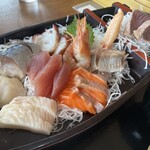 金太郎 - 刺身定食のお刺身