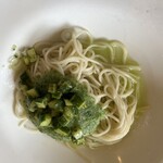 道の駅みなまた　たけんこ - 日替わり冷製きゅうりパスタ