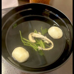 うなぎ今井 - 肝吸い　　byまみこまみこ