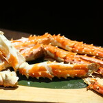 地酒と道産食材 一笑 - たらば焼き