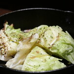 地酒と道産食材 一笑 - キャベツステーキ