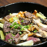 地酒と道産食材 一笑 - 鹿肉アヒージョ
