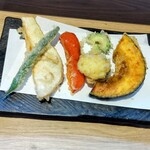 江戸そば マルノ - 精進 野菜の盛り合わせ