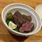 焼きもの家 慶 - 蓋を開ける。おー、そう来たか！^_^