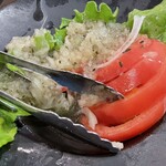 成吉思汗 大黒屋 五丁目店 - オニオントマトサラダ