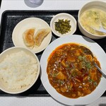 成都担々麺 - 麻婆豆腐定食