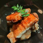 VANKA - 特製栽培米飛騨銀の朏（リゾット）・三河の鰻 秋の茸（絶品②）