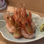 冨久栄鮨 - 縞エビ