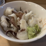 冨久栄鮨 - 下足