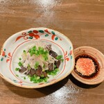 串焼き 小次郎 - 和牛一夜干し。なかなか食べたことのない感じです
