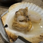 海鮮処 かふか - 帆立の炭火焼き