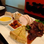 Wine Bar base - 前菜盛り合わせ2人用：1200円(’14.3月にて)