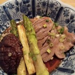 季節料理 竹泉 - 飛騨牛のタタキ