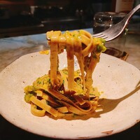 食堂いとめし - そば粉のパスタ